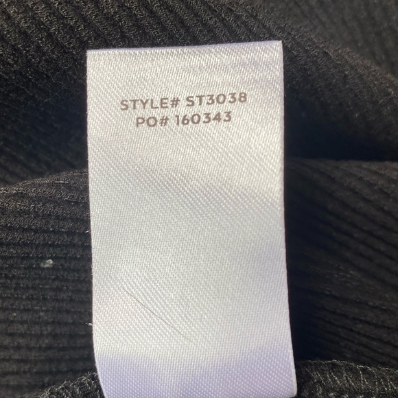 Lulu's Black Ribbed Bodycon Midi Skirt - Picture 8 of 8